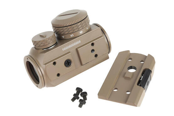 The Advanced Micro Red Dot sight from Primary Arms is has a removable picatinny base